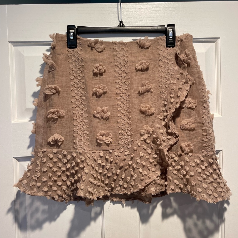 Women’s Boutique Textured Pom Skirt